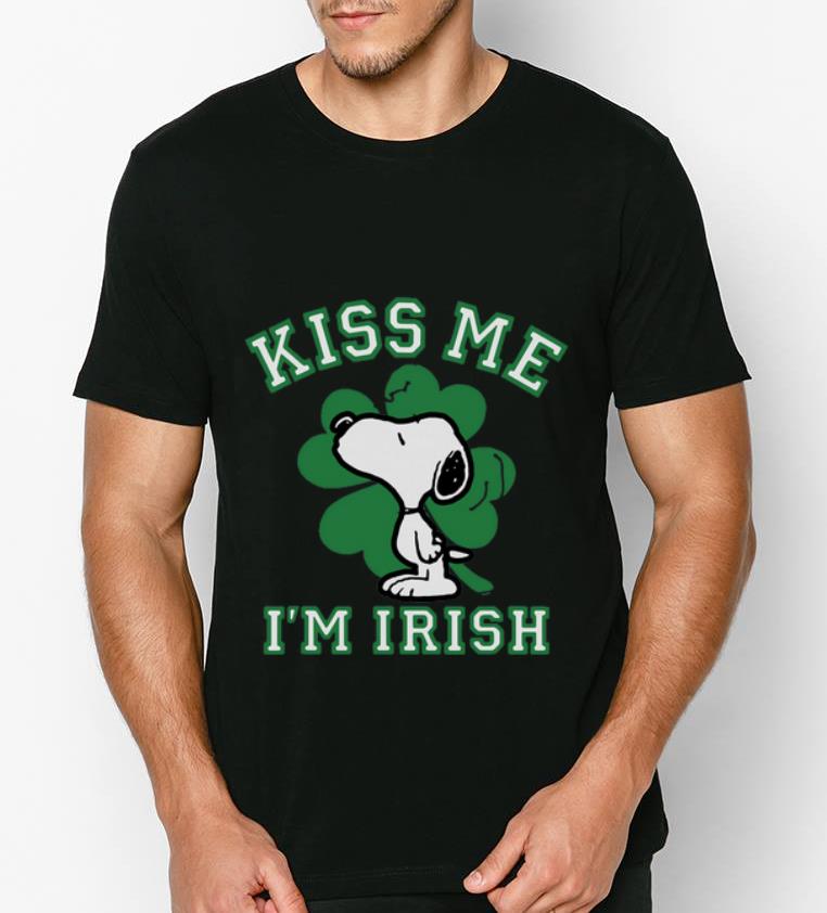 Premium Snoopy Kiss Me I m Irish shirt 4 - Premium Snoopy Kiss Me I’m Irish shirt