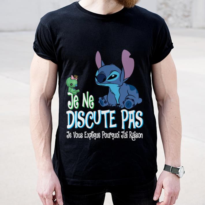 Premium Stitch je ne discute pas je vous explique pourquoi jai raison shirt 4 - Premium Stitch je ne discute pas je vous explique pourquoi jai raison shirt