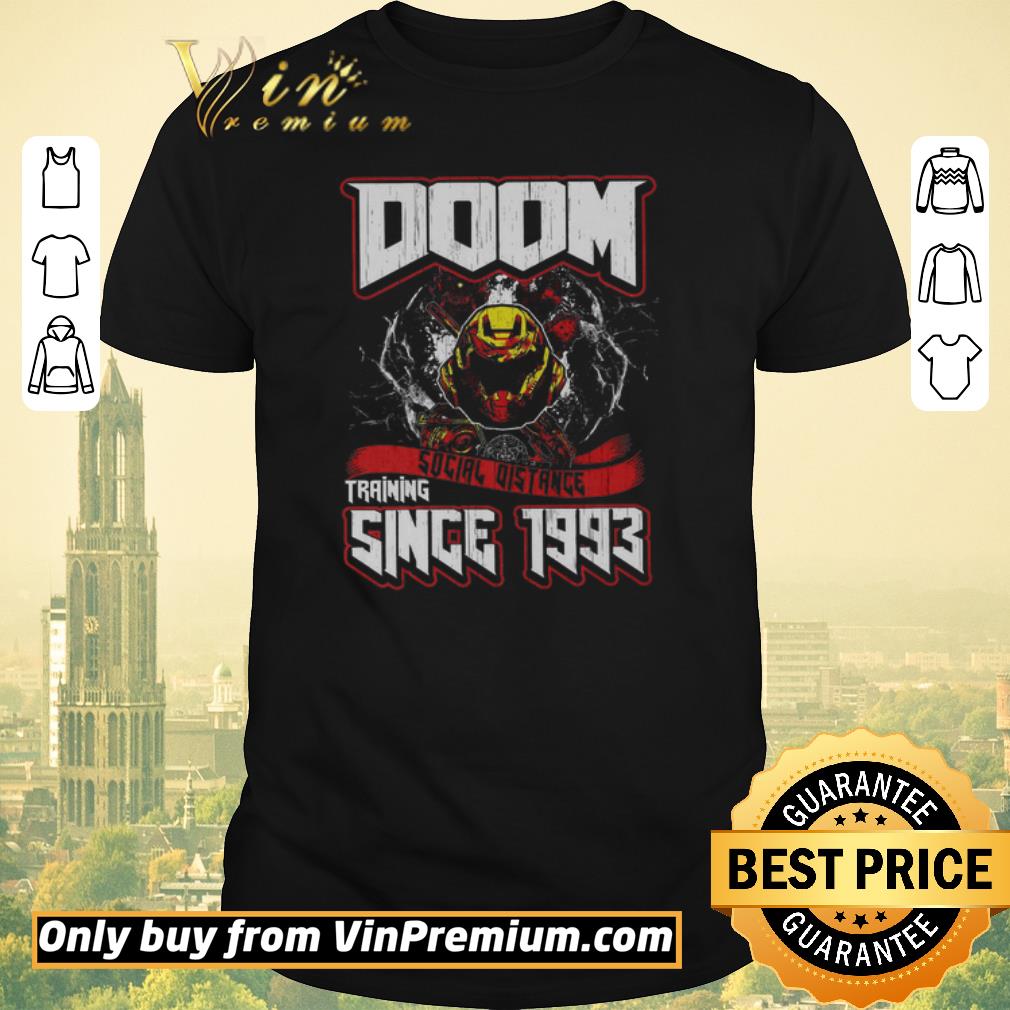 Awesome Doom Social Distance Training Since 1993 shirt sweater