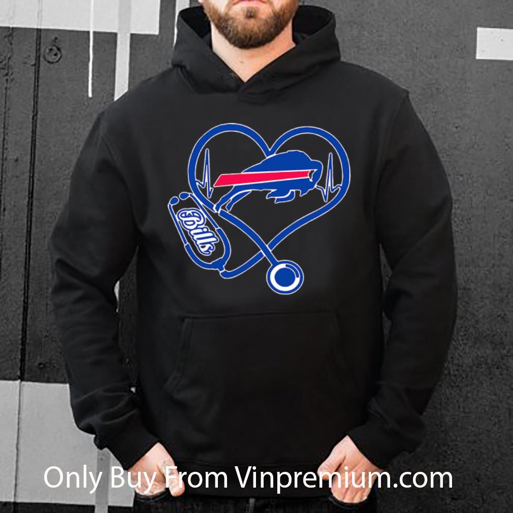 09d1eba5 awesome buffalo bills heart nurse stethoscope shirt 4 - Awesome Buffalo Bills Heart Nurse Stethoscope shirt
