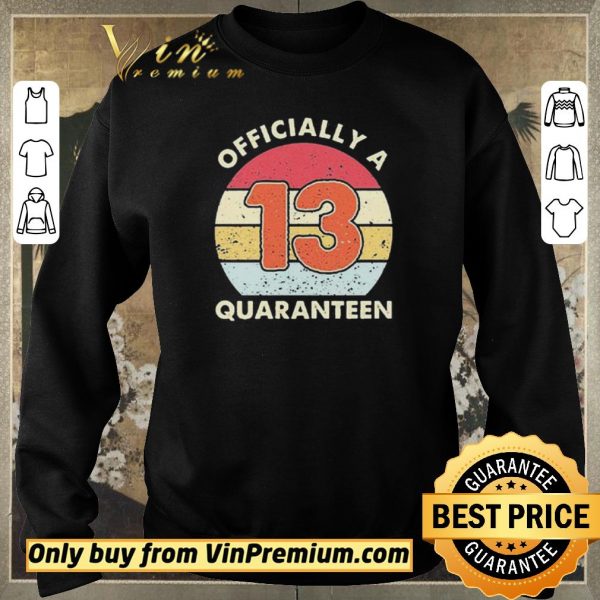 Funny 21st Birthday 2020 Quarantined Funny Vintage Gift 2020 shirt sweater