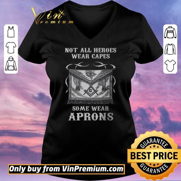Hot Not All Heroes Wear Capes Some Wear Aprons shirt sweater
