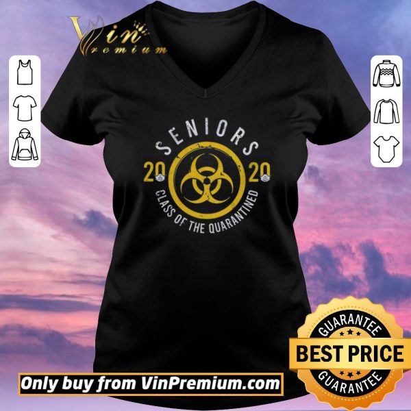 Hot Biohazard Symbol Seniors 2020 Mask Class Of The Quarantined shirt sweater