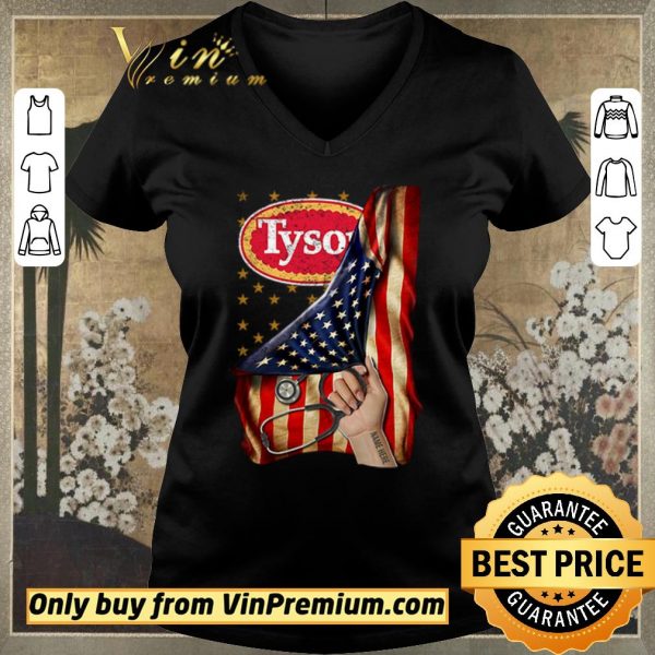 Funny America Flag Tyson Foods inside me shirt sweater