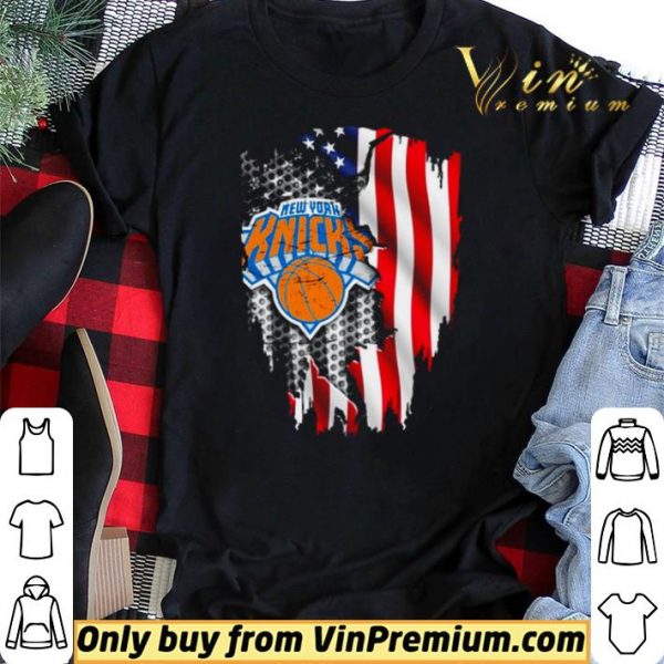 New York Knicks American Flag shirt sweater