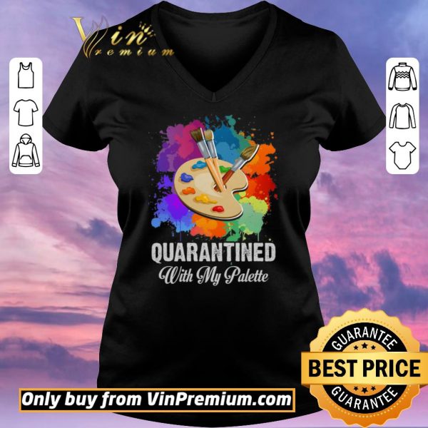 Official Watercolor Quarantined With My Palette shirt sweater