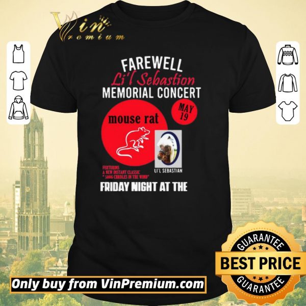 Original Farewell Lil sebastian Memorial Concert shirt sweater