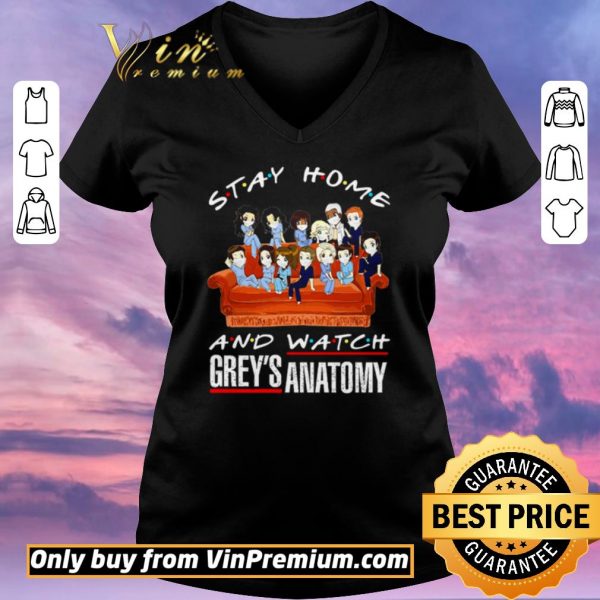Hot Stay home and watch Grey’s Anatomy shirt sweater