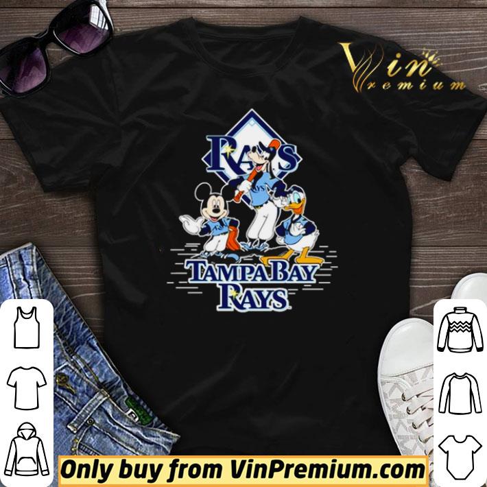 Mickey Mouse Goofy and Donald Duck Tampa Bay Rays shirt sweater