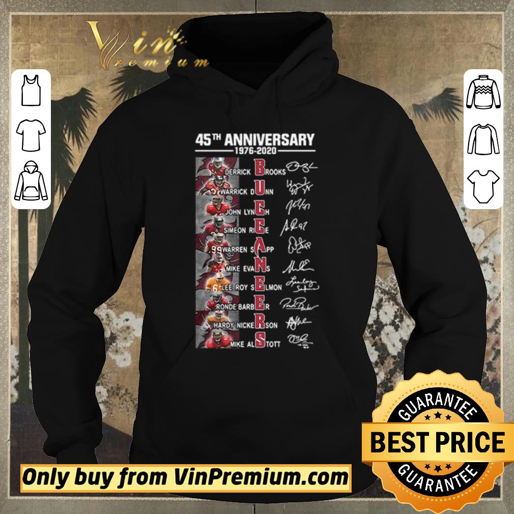 25047103 hot tampa bay buccaneers 45th anniversary 1976 2020 players signatures shirt sweater 4 - Hot Tampa Bay Buccaneers 45th anniversary 1976 2020 players signatures shirt sweater