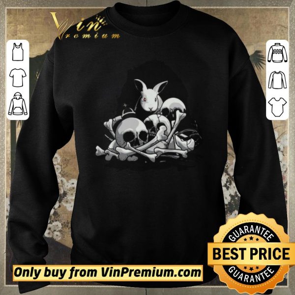 Premium Rabbit & Skull shirt sweater