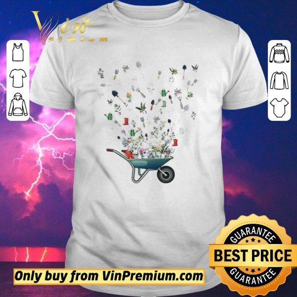 Funny Wheelbarrow garden flying shirt sweater