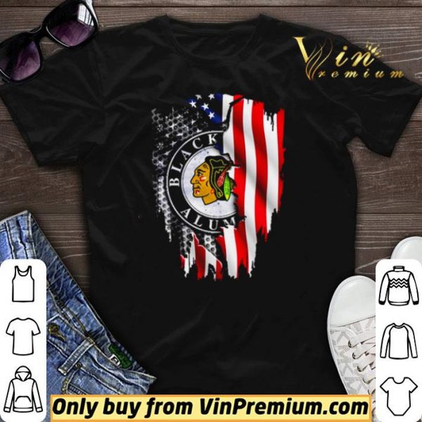 Chicago Blackhawks Alumni American flag independence day shirt sweater