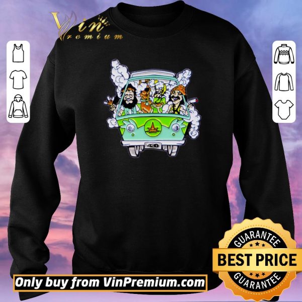 Hot Cheech And Chong With Scooby Smoke shirt sweater