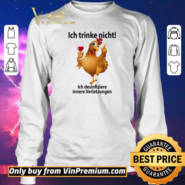Hot Ich Trinke Nicht Ich Desinfiziere Innere Verletzungen With My Beagle shirt sweater