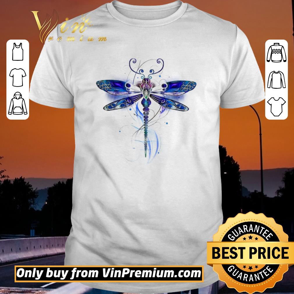 Awesome abstract dragonfly shirt sweater