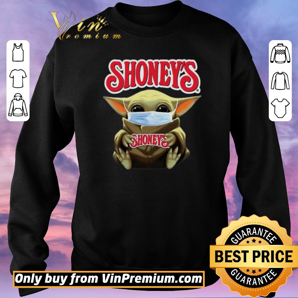 Awesome Star Wars Baby Yoda Hug Shoney’s Covid-19 shirt sweater Awesome Star Wars Baby Yoda Hug Shoney’s Covid-19 shirt sweater
