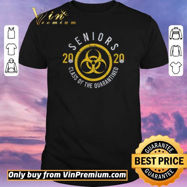 Hot Biohazard Symbol Seniors 2020 Mask Class Of The Quarantined shirt sweater
