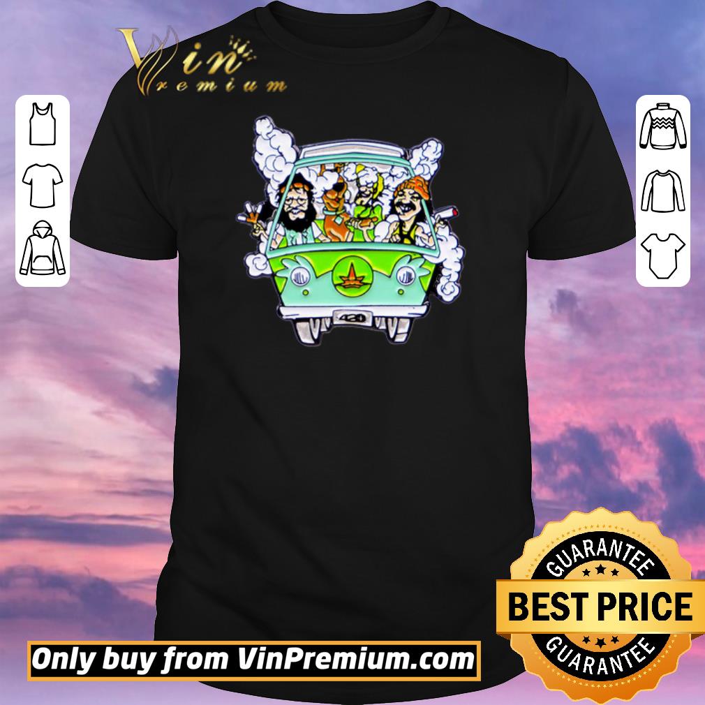 Hot Cheech And Chong With Scooby Smoke shirt sweater