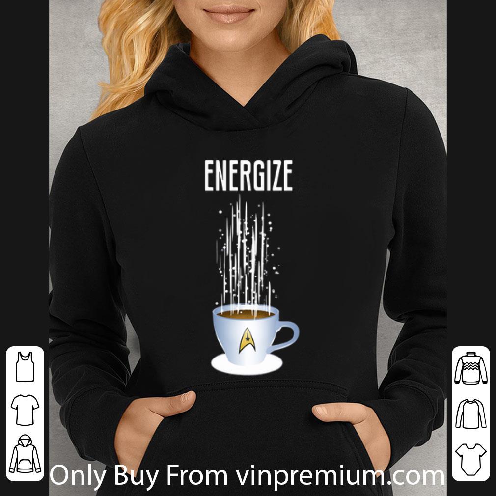 54defe02 official star trek energize coffee shirt 4 - Official Star Trek Energize Coffee shirt