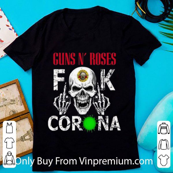 Official Guns N Roses Skull Fuck Corona shirt