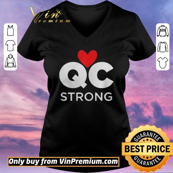 Awesome Qc Strong Quad City shirt sweater