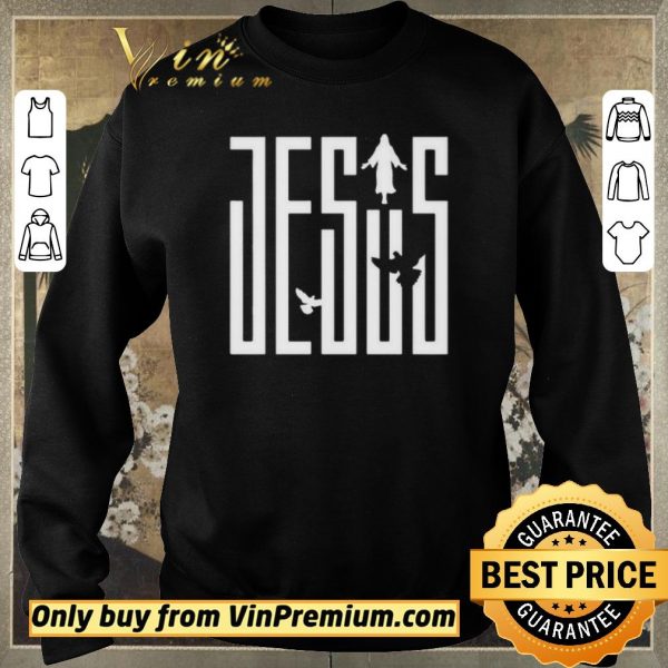 Nice Jesus Word Bird shirt sweater