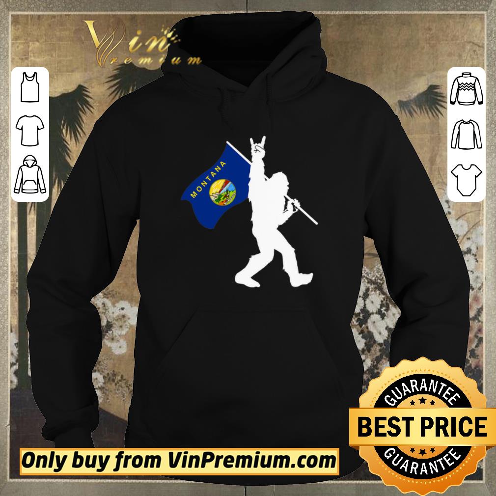 5af44a4c awesome bigfoot middle finger black montana shirt sweater 4 - Awesome Bigfoot Middle Finger Black Montana shirt sweater