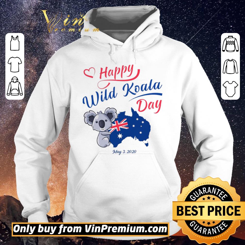 5bcbb124 awesome happy wwild koala day may 3 2020 australia flag shirt sweater 4 - Awesome Happy Wwild Koala Day May 3 2020 Australia Flag shirt sweater