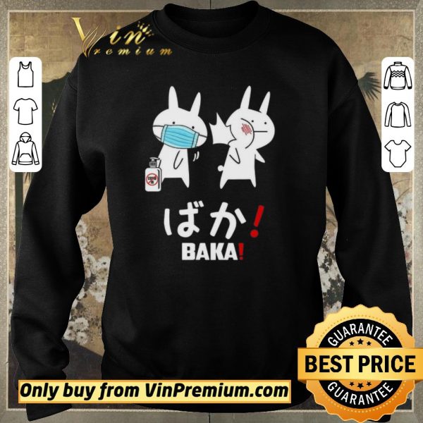 Awesome Baka mask Coronavirus shirt sweater