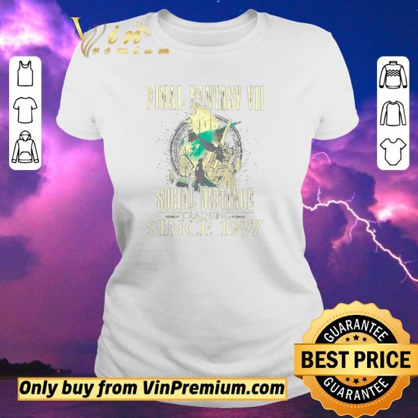 Official Final Fantasy VII social distance training since 1997 shirt sweater
