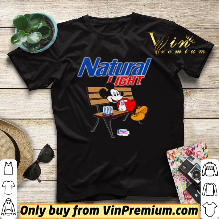 606a54c3 mickey mouse drink natural light shirt sweater 4 - Mickey Mouse drink Natural Light shirt sweater