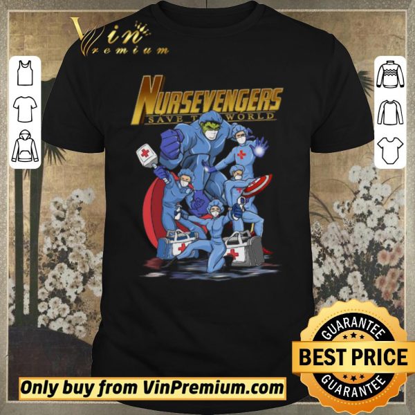 Hot Nursevengers Save The World shirt sweater