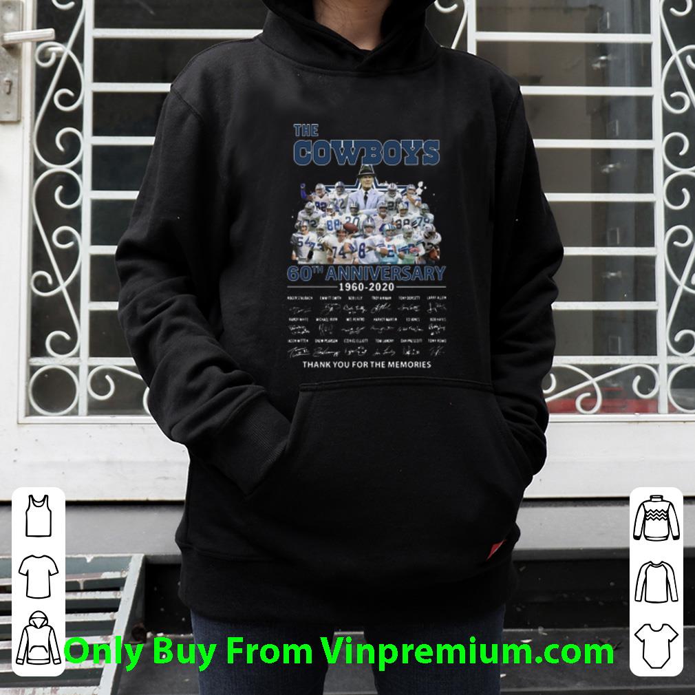 6aece1de premium the dallas cowboys 60th anniversary thank you for the memories shirt 4 - Premium The Dallas Cowboys 60th Anniversary Thank You For The Memories shirt