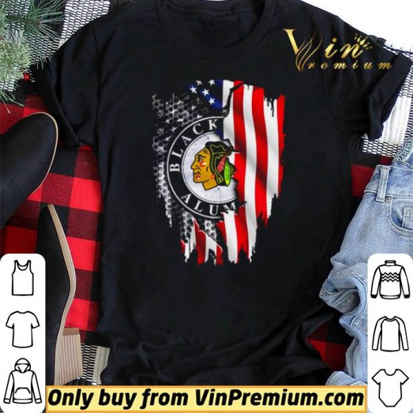 Chicago Blackhawks Alumni American flag independence day shirt sweater