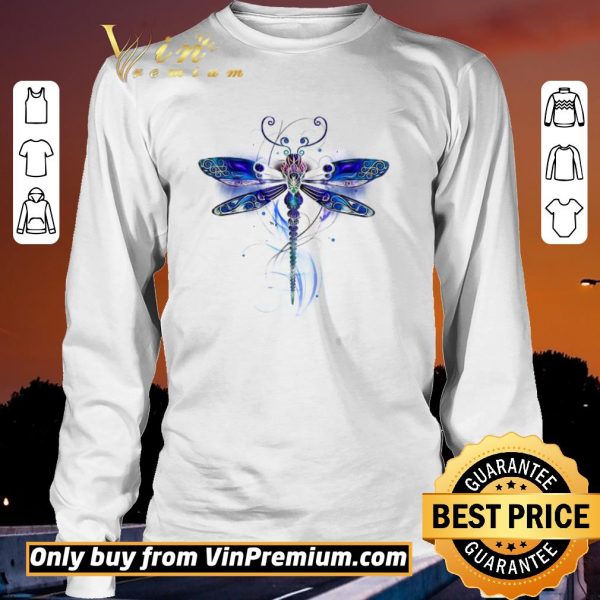 Awesome abstract dragonfly shirt sweater