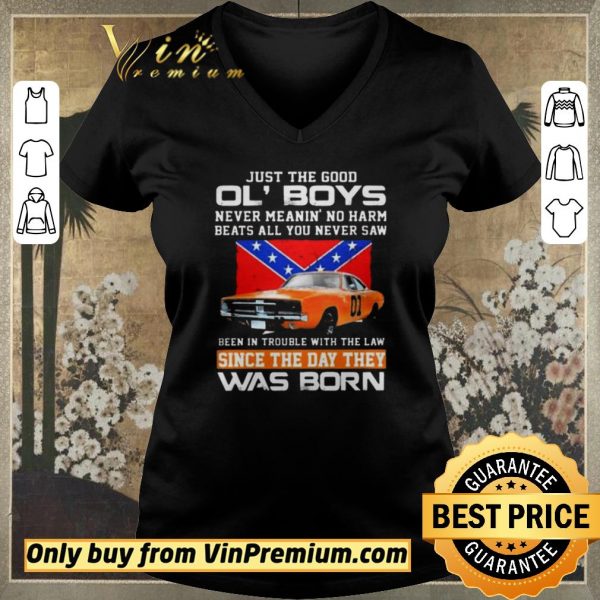 Premium Just the good Ol Boys never meanin no harm beats all you never saw been in trouble with the law shirt sweater