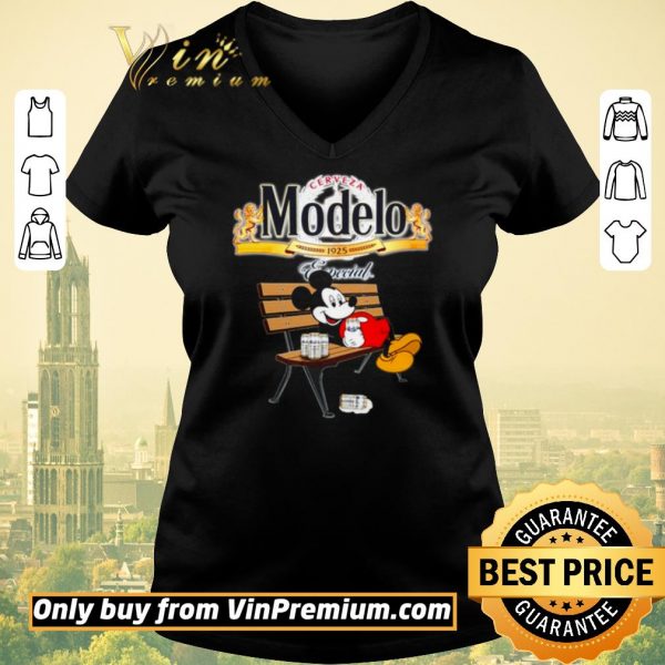 Premium Mickey Mouse drink Modelo Especial shirt sweater