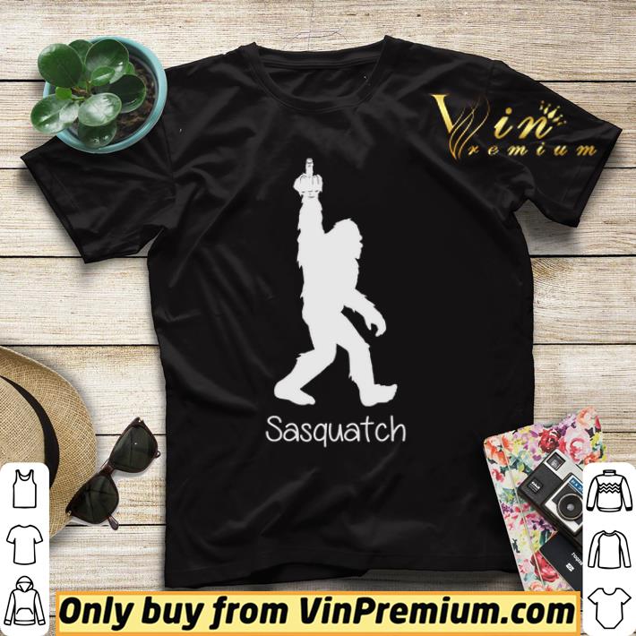 79b6afbe bigfoot middle finger black sasquatch shirt sweater 4 - Bigfoot Middle Finger Black Sasquatch shirt sweater