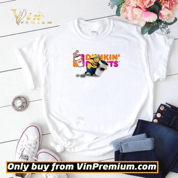 Minions hug Dunkin’ Donuts shirt sweater