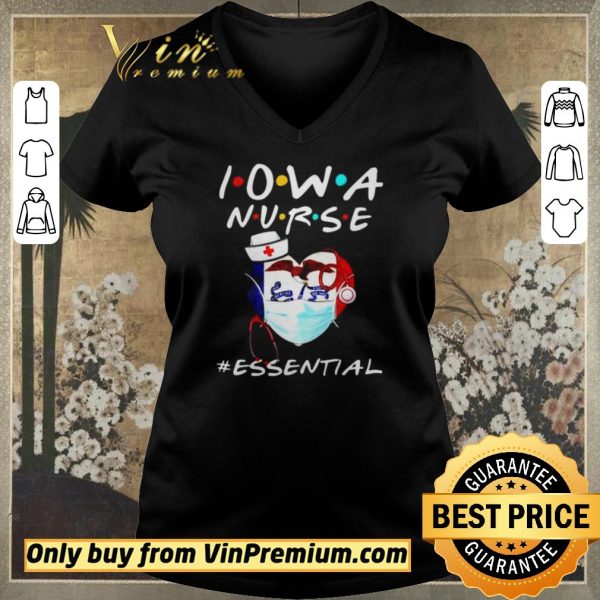 Hot Iowa nurse essential heart shirt sweater