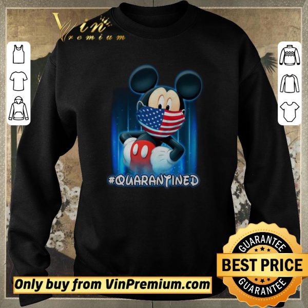 Original Mickey Mouse Face Mask Quarantined shirt sweater