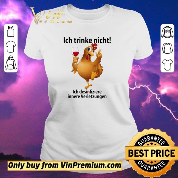 Hot Ich Trinke Nicht Ich Desinfiziere Innere Verletzungen With My Beagle shirt sweater
