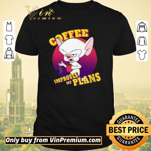 Official Mouse Coffee Improves My Plans shirt sweater