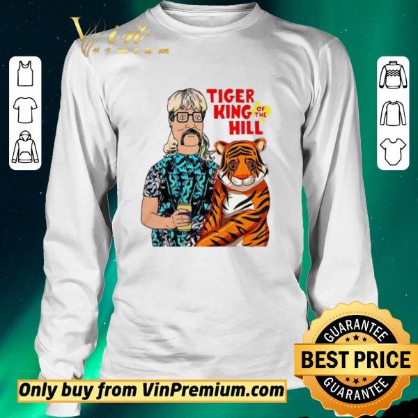 Nice Hank Hill Tiger King of the HIll Texas shirt sweater