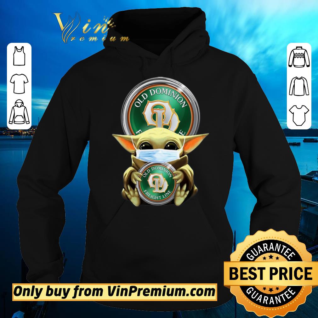867a895e hot star wars baby yoda mask hug old dominion freight line covid 19 shirt sweater 4 - Hot Star Wars Baby Yoda Mask Hug Old Dominion Freight Line Covid-19 shirt sweater