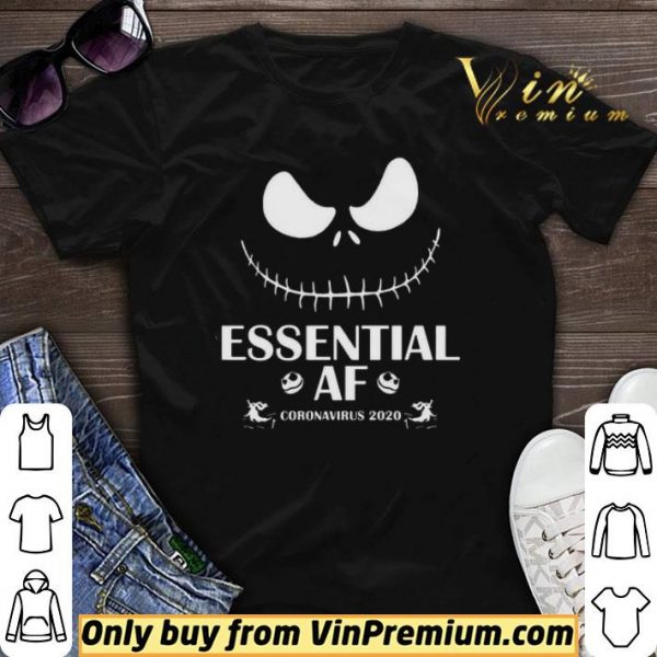 Jack Skellington Essential Af Coronavirus 2020 shirt sweater