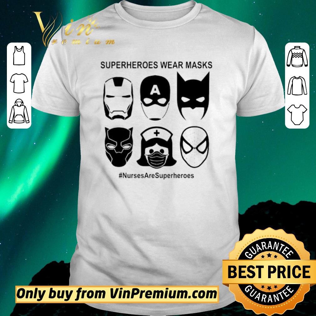 Awesome Superheroes wear masks nurses are superheroes shirt sweater