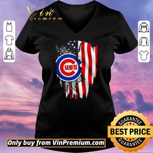 Premium Chicago Cubs American Flag shirt sweater