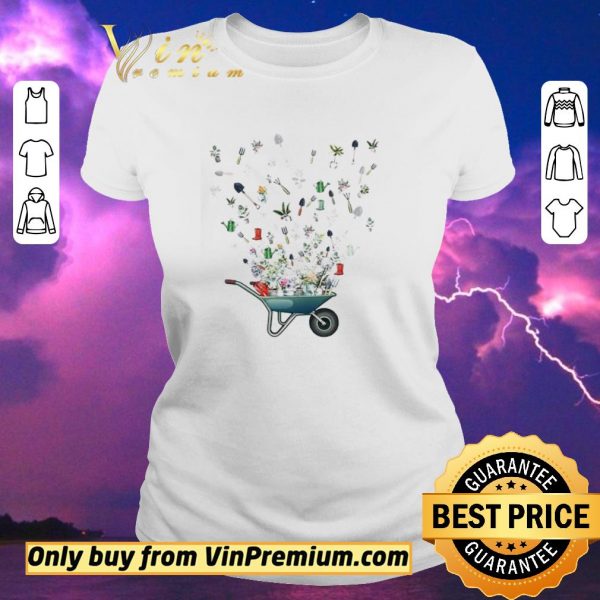 Funny Wheelbarrow garden flying shirt sweater